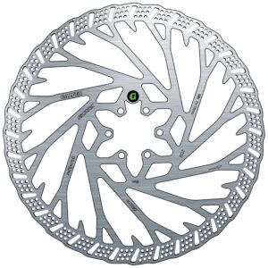 Shark® Bicycle Rotor 6-bolt 223mm x 2mm 140 grams - Front or Rear Rotor - DB027W