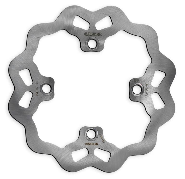 180mm Solid Mount ® Rotor - Front Disc - Rear Disc - DF195W