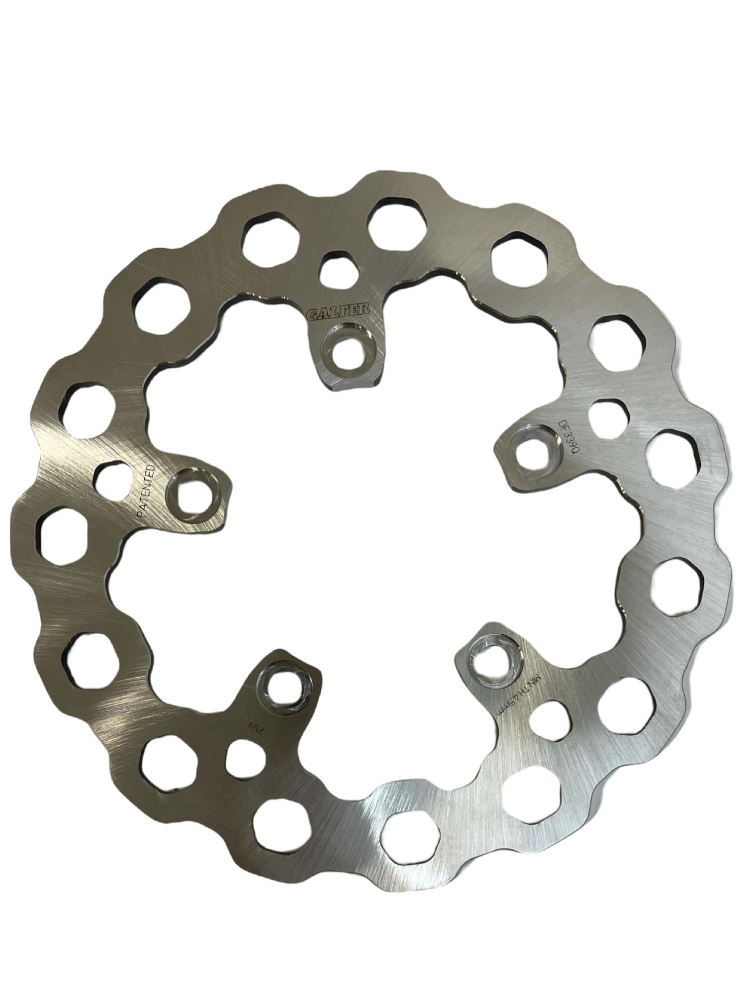 220mm Solid Mount Cubiq® Rotor - Rear Disc - DF339Q