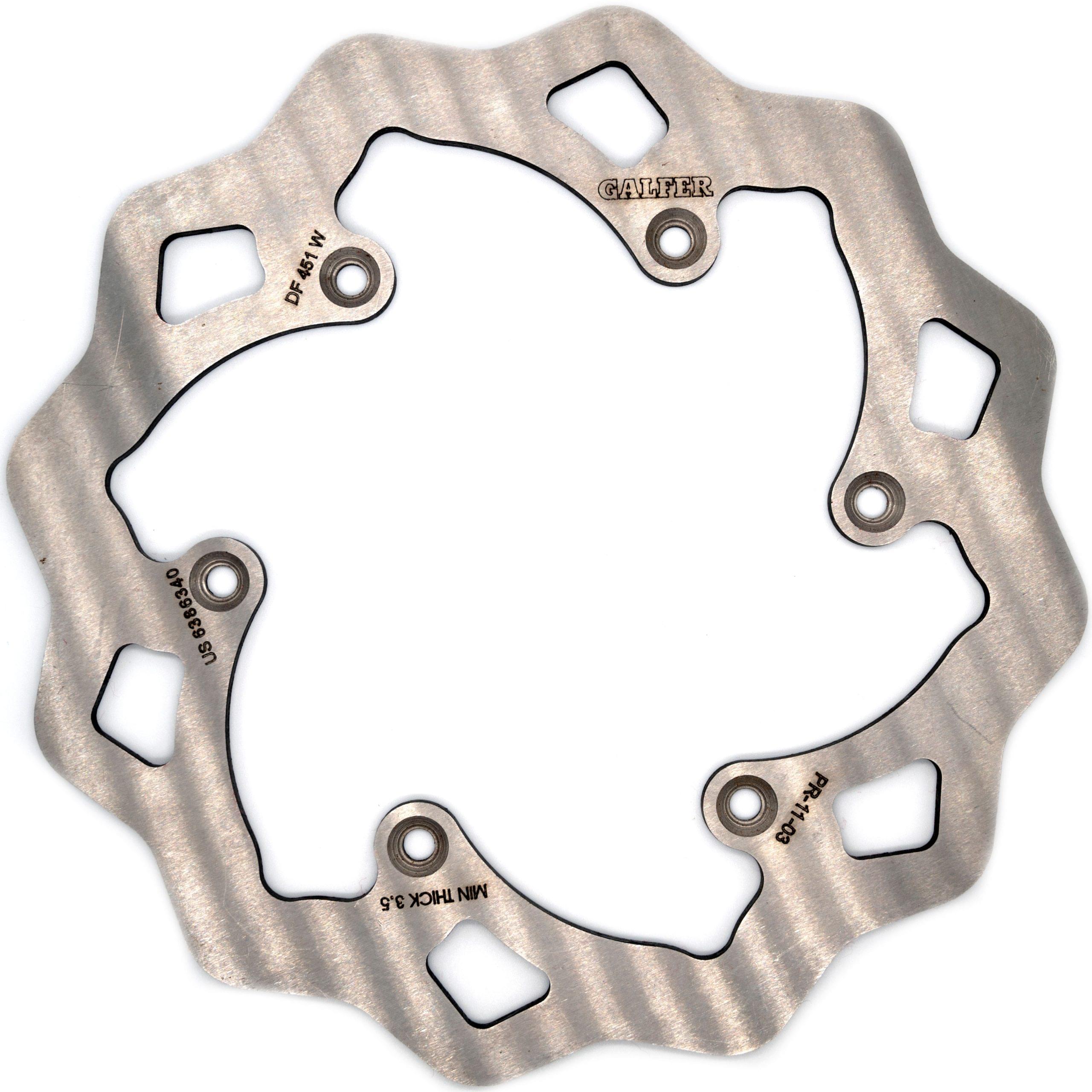 220mm Solid Mount ® Rotor - Rear Disc - DF451W