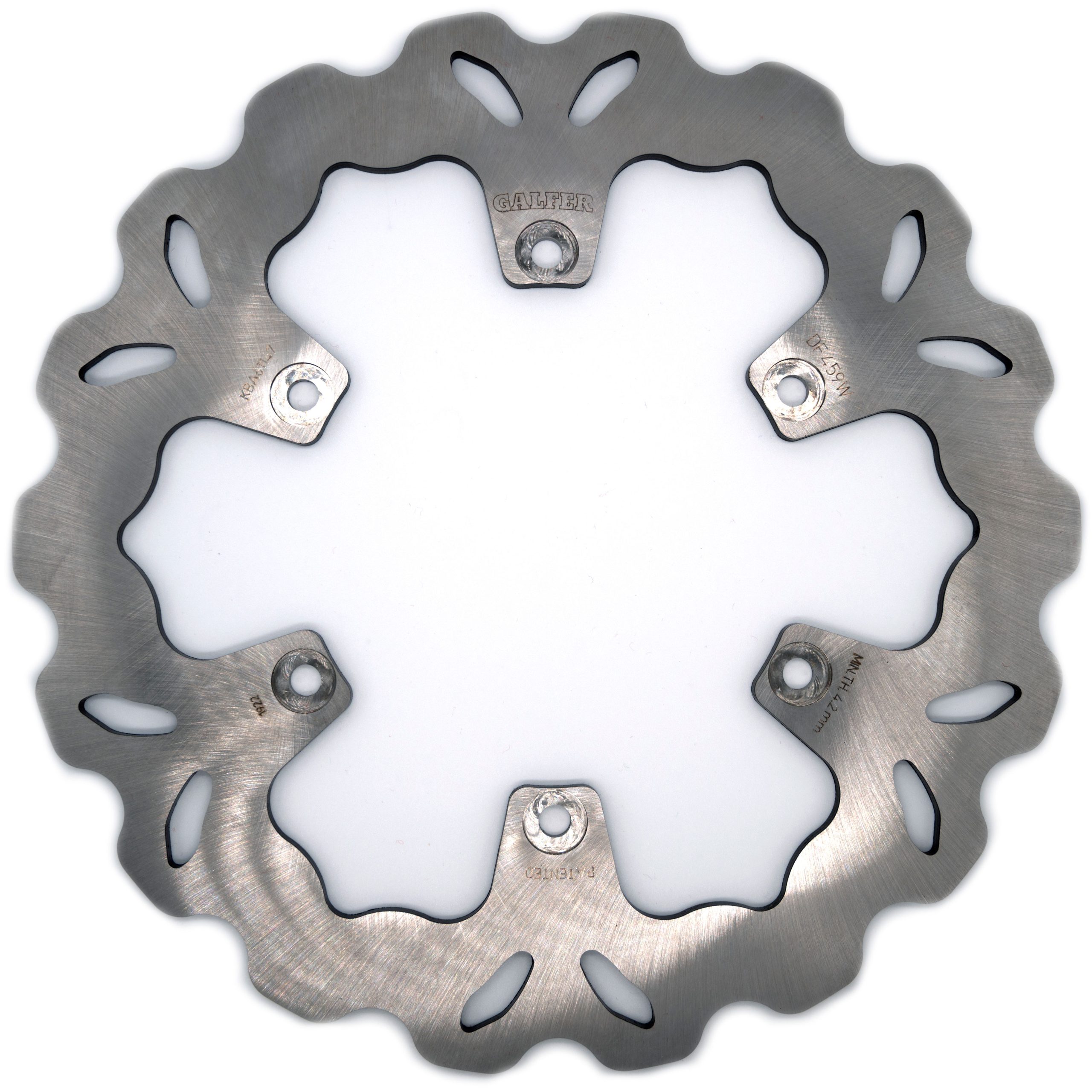 282mm Solid Mount ® Rotor - Front Disc - Rear Disc - DF459W