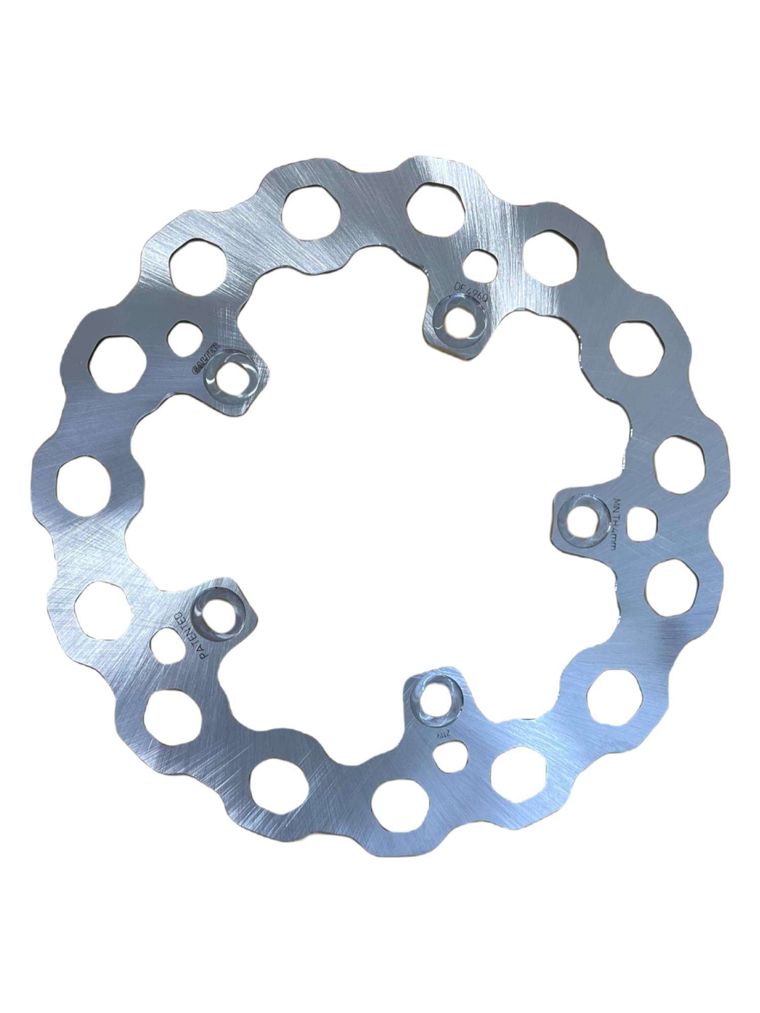 220mm Solid Mount Cubiq® Rotor - Rear Disc - DF496Q