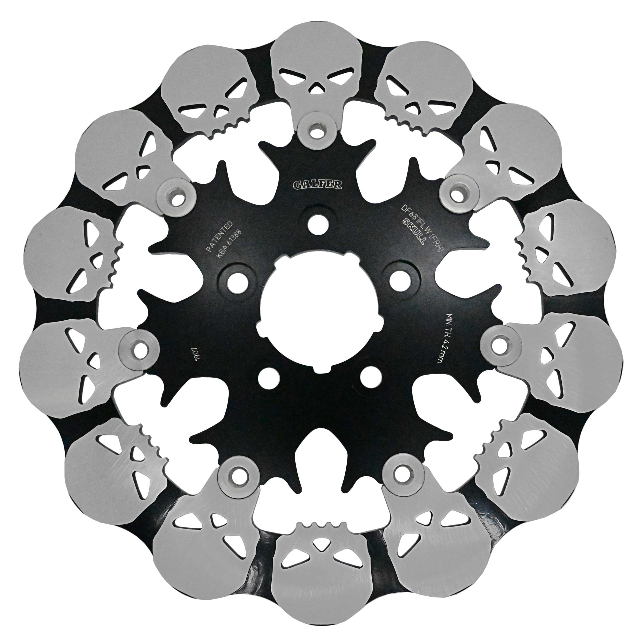 11.5" Floating Skull Rotor - Rear Disc - DF681FRH