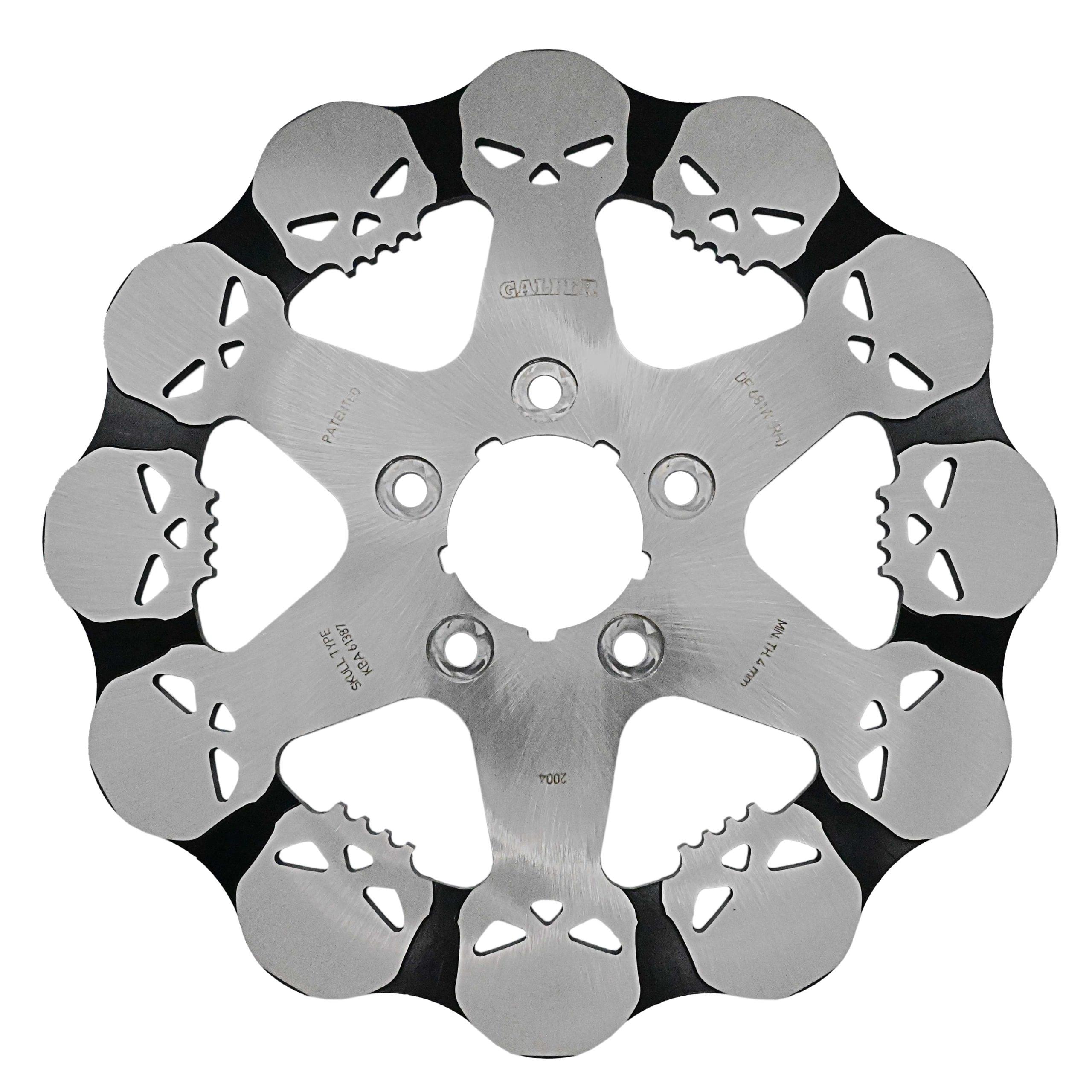 11.5" Solid Mount Skull Rotor - Rear Disc - DF681RH