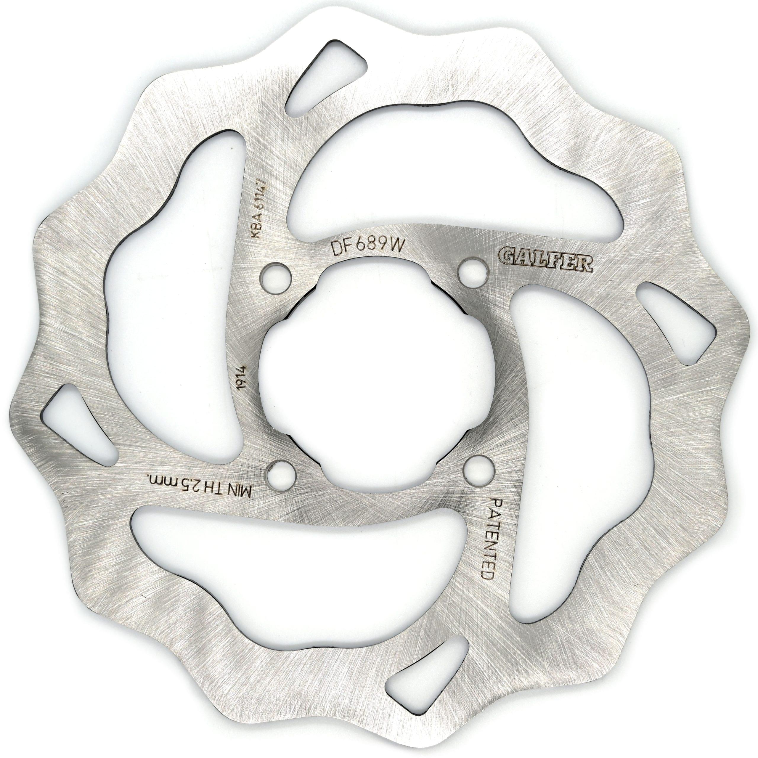 160mm Solid Mount ® Rotor - Rear Disc - DF689W