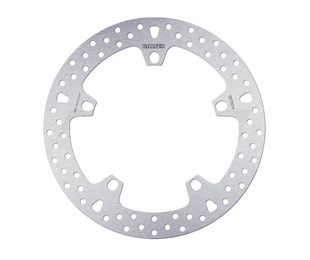 320mm Solid Mount Round Rotor - Front Disc - DF707V