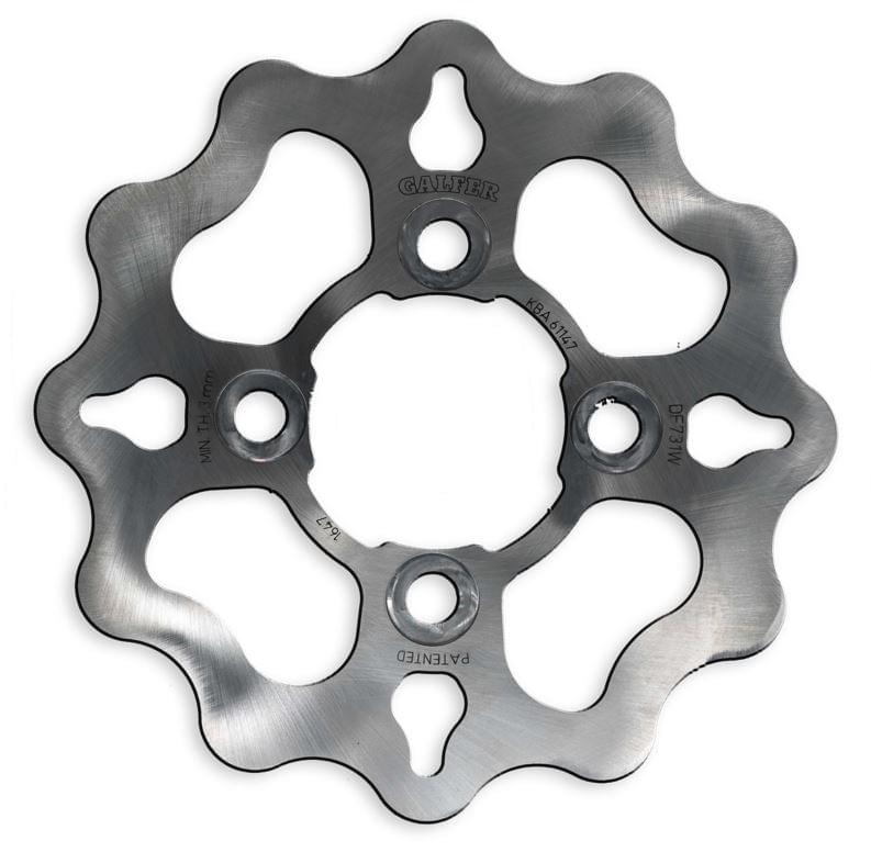 163mm Solid Mount ® Rotor - Front Disc - DF731W