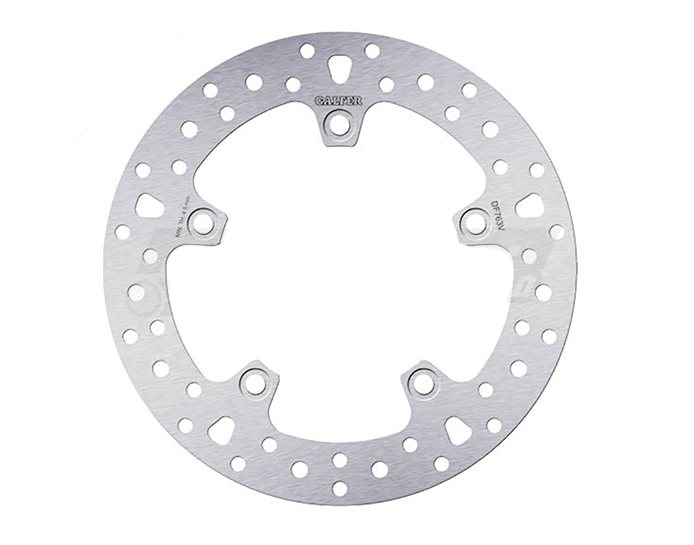 265mm Solid Mount Round Rotor - Rear Disc - DF763V