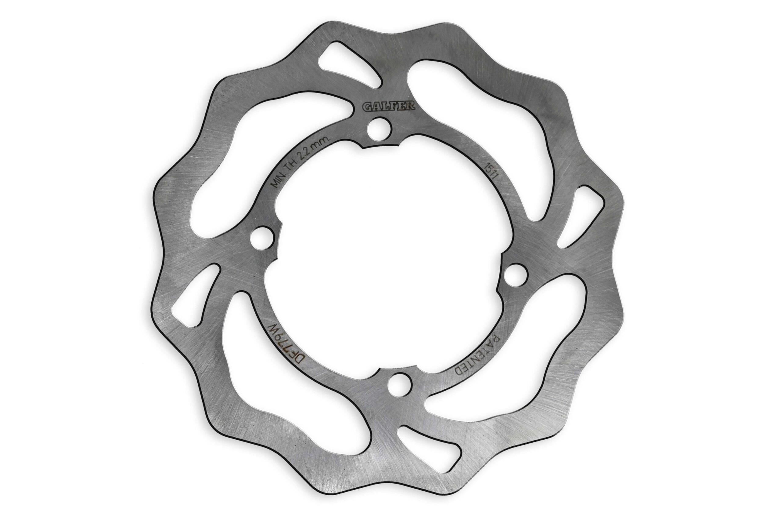 160mm Solid Mount ® Rotor - Front Disc - Rear Disc - DF779W