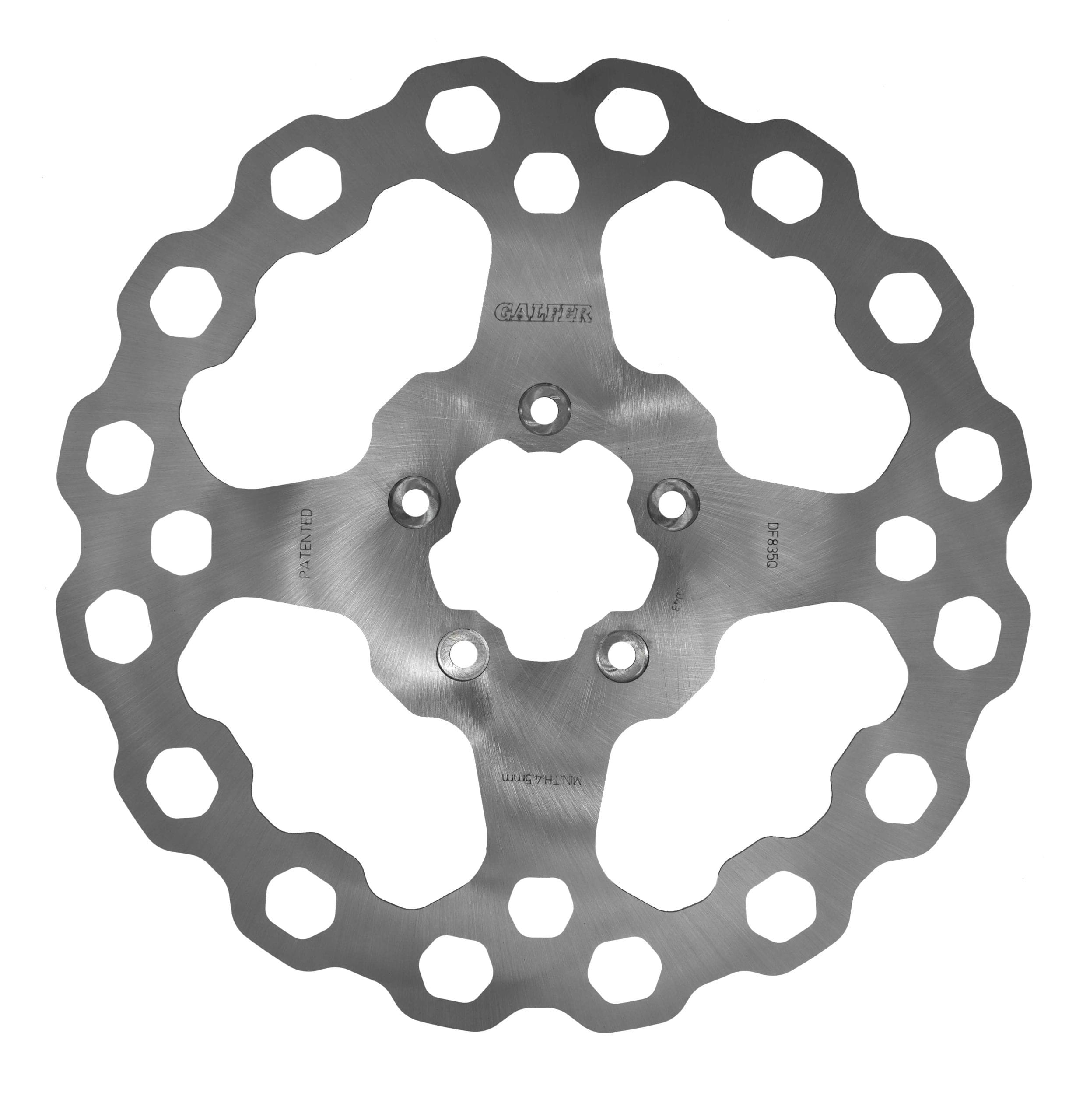 11.8" Solid Mount Cubiq® Rotor - Front Disc - DF835Q