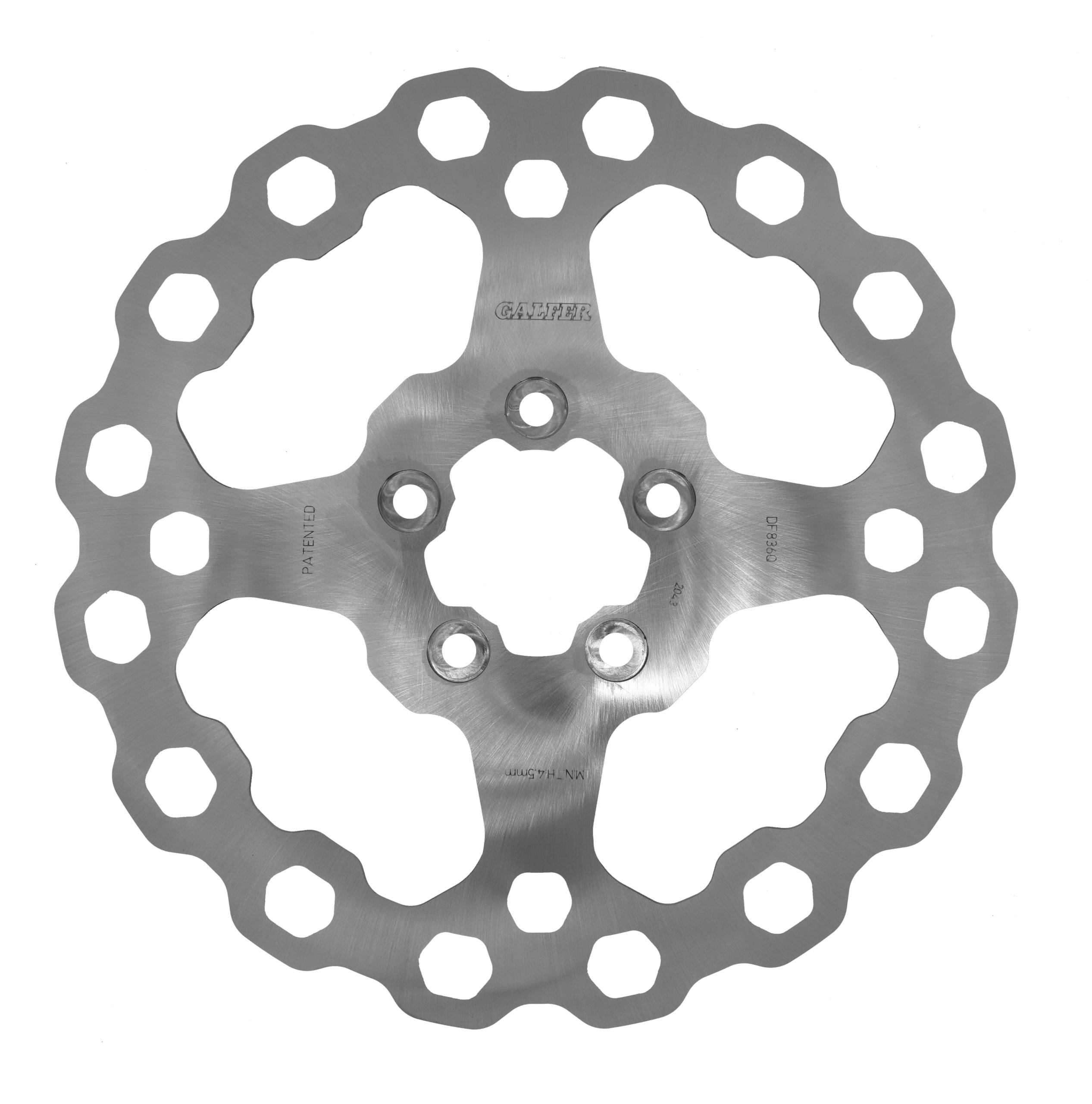 11.8" Solid Mount Cubiq® Rotor - Rear Disc - DF836Q