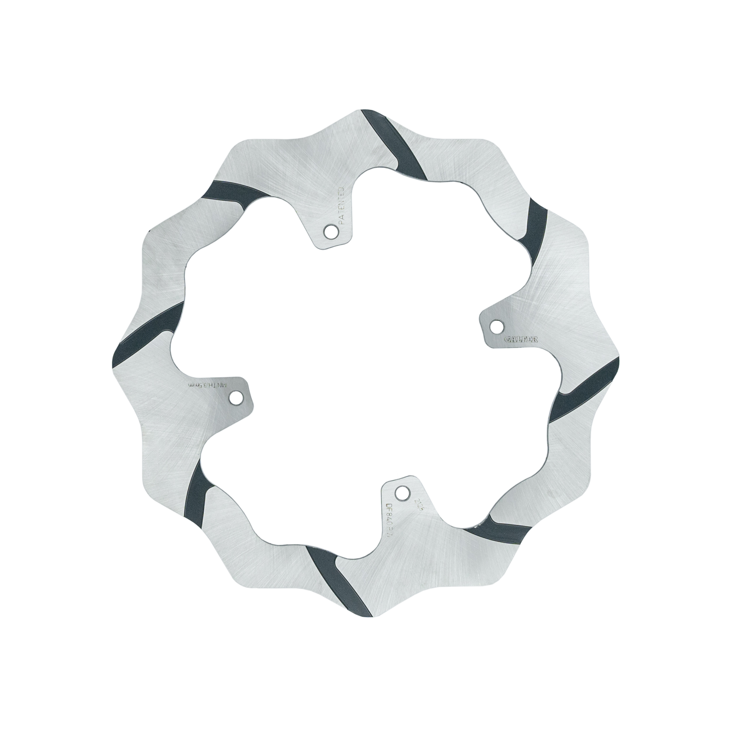 240mm Fixed Groove ® Rotor - Rear Disc - DF840RW