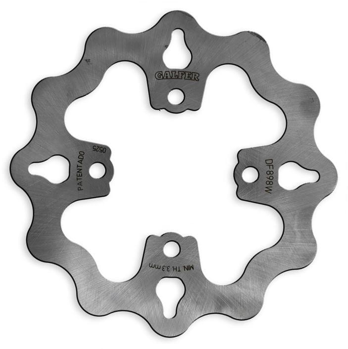 177mm Solid Mount ® Rotor - Front Disc - DF898W