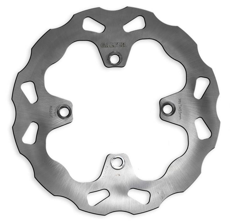 245mm Solid Mount ® Rotor - Front Disc - Rear Disc - DF973W