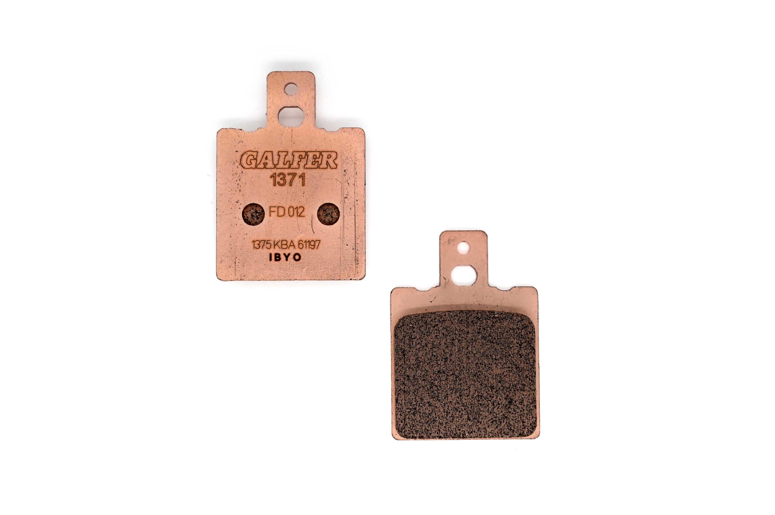 HH Sintered Compound - Rear Pads - Front Pads - FD012G1371