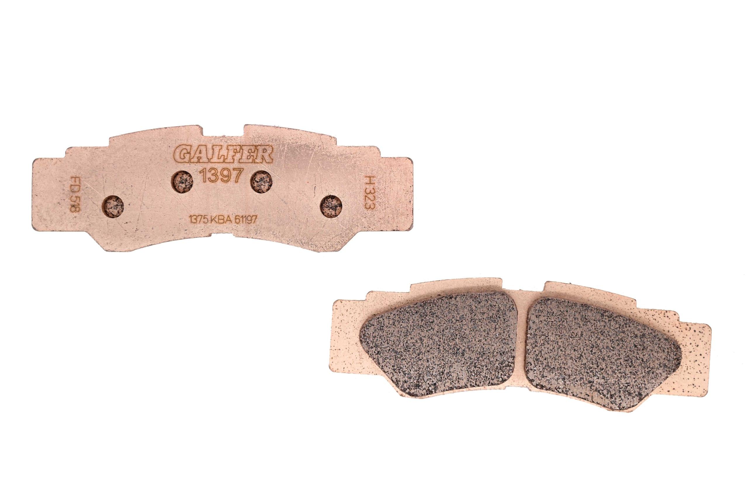 HH Sintered Compound - Rear Pads - FD518G1397